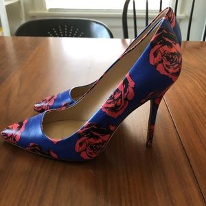 J. Crew Rose Pumps